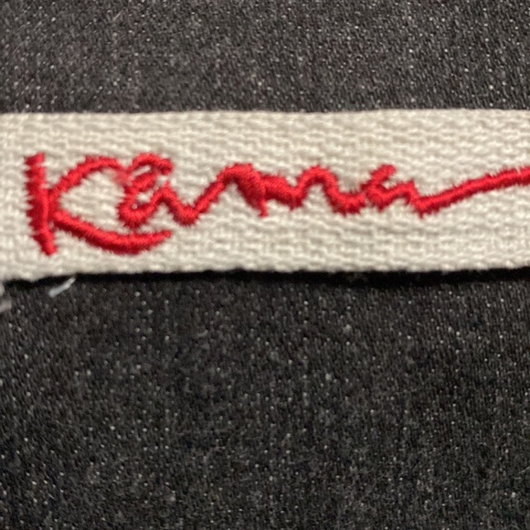 Kama Black denim , long coat, P2p 19 - Picture 4 of 6